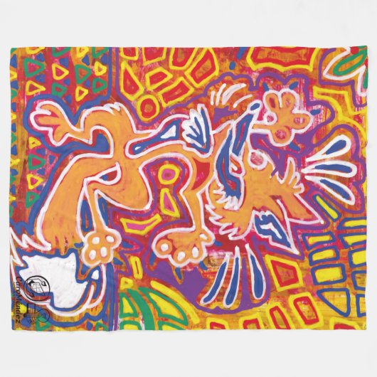  Ilustración de Mola2 Fleecedecke (Vorderseite (Horizontal))