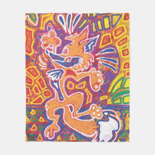  Ilustración de Mola2 Fleecedecke (Vorderseite)