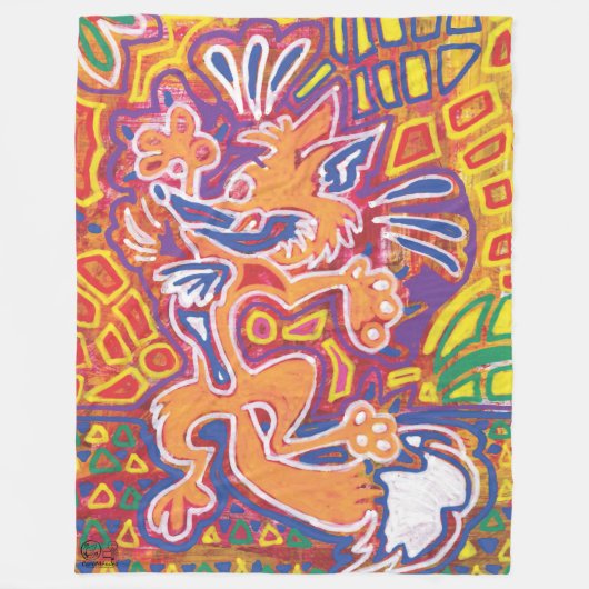 Ilustración de Mola2 Fleecedecke (Vorderseite)