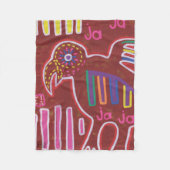 Ilustración de Mola4 Fleecedecke (Vorderseite)