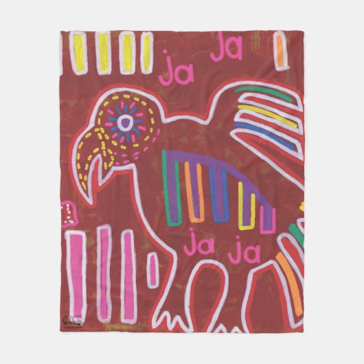  Ilustración de Mola4 Fleecedecke (Vorderseite)