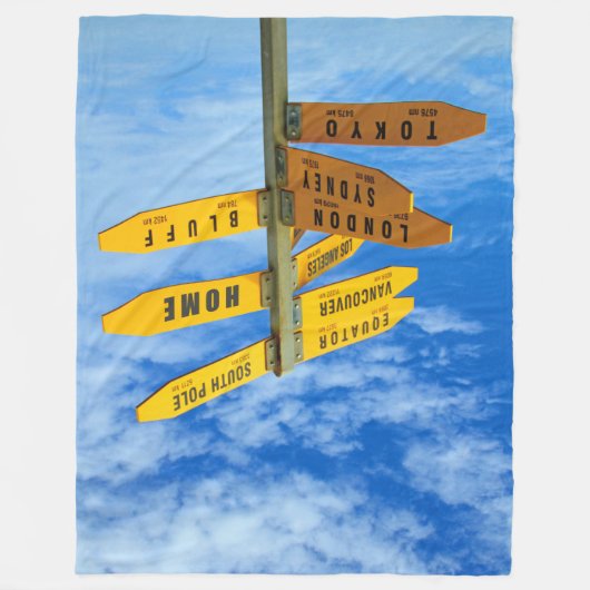 iLUV TRAVEL Fleecedecke (Vorderseite)