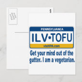 ILVTOFU PA POSTKARTE (Vorne/Hinten)