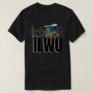 Ilwu Container Yard Cloudy Longshore T-Shirt