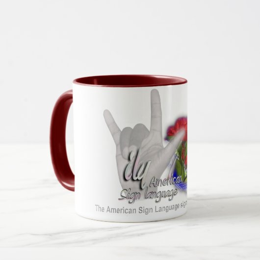 ILY ASL TASSE (Vorderseite Links)