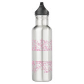 ILY Bloom - Individuelle Name ASL Design Edelstahlflasche (Rechts)