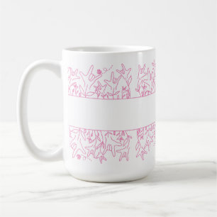 ILY Bloom - Individuelle Name ASL Design Kaffeetasse