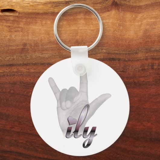 ILY Hand Schlüsselanhänger (Vorderseite)