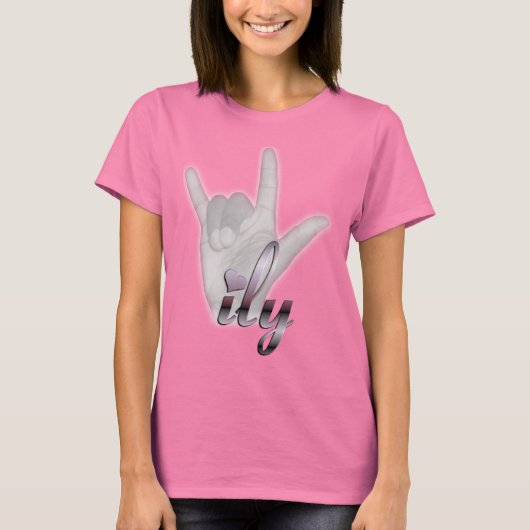 ILY Hand T-Shirt (Vorderseite)
