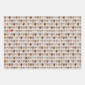 ILY Hände - Farbumhüllungspapierblätter Geschenkpapier Set (Vorderseite 2)