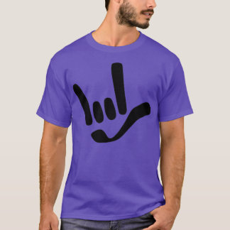 ILY I Liebe Sie ASL American Sign Language Design T-Shirt