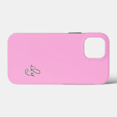 ILY - I Liebe Sie - Schlichtes Rosa - anpassen - Case-Mate iPhone Hülle (Rückseite (Horizontal))
