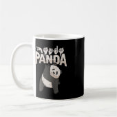 ILY Panda ASL Handgesture Deaf Hörschreckenwarenwa Kaffeetasse (Links)
