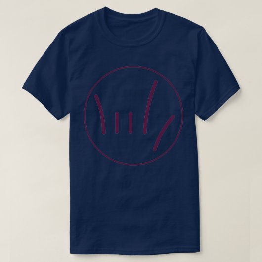 ILY Pflaumenkreis T-Shirt (Design vorne)