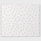 ILY Red Hand Sketch Geschenkpapier (Flach)