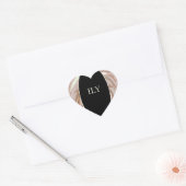 ILY Sticker Creme und Schwarz (Umschlag)