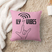 ILY Vibes - ASL Design  Kissen (Decke)