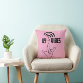 ILY Vibes - ASL Design  Kissen (Stuhl )
