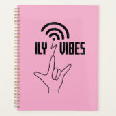 ILY Vibes - ASL Design Planer (Vorderseite)