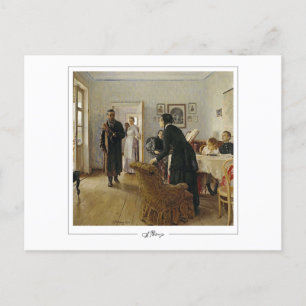 Ilya Repin #13 - Fine Art Postcard Postkarte