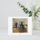 Ilya Repin #13 - Fine Art Postcard Postkarte (Stehend Vorderseite)