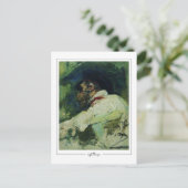 Ilya Repin #17 - Fine Art Postcard Postkarte (Stehend Vorderseite)