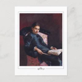 Ilya Repin #18 - Fine Art Postcard Postkarte