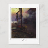 Ilya Repin #201 - Fine Art Postcard Postkarte (Vorderseite)