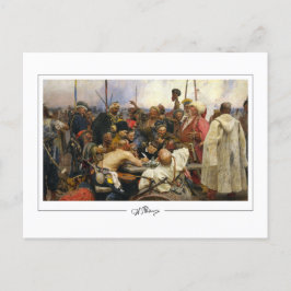Ilya Repin #21 - Fine Art Postcard Postkarte