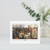Ilya Repin #21 - Fine Art Postcard Postkarte (Stehend Vorderseite)