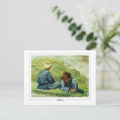 Ilya Repin #22 - Fine Art Postcard Postkarte (Stehend Vorderseite)