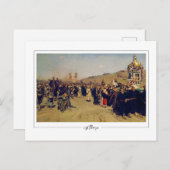Ilya Repin #27 - Fine Art Postcard Postkarte (Vorne/Hinten)