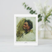 Ilya Repin #30 - Fine Art Postcard Postkarte (Stehend Vorderseite)