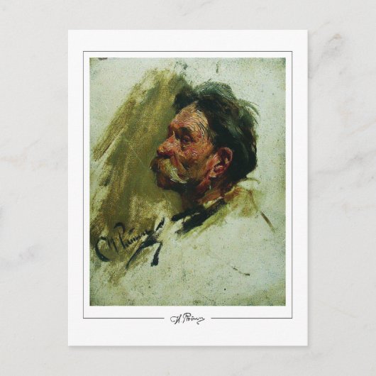 Ilya Repin #30 - Fine Art Postcard Postkarte (Vorderseite)