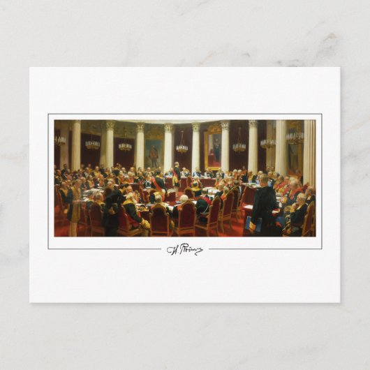 Ilya Repin #31 - Fine Art Postcard Postkarte (Vorderseite)