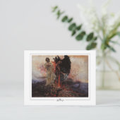 Ilya Repin #35 - Fine Art Postcard Postkarte (Stehend Vorderseite)