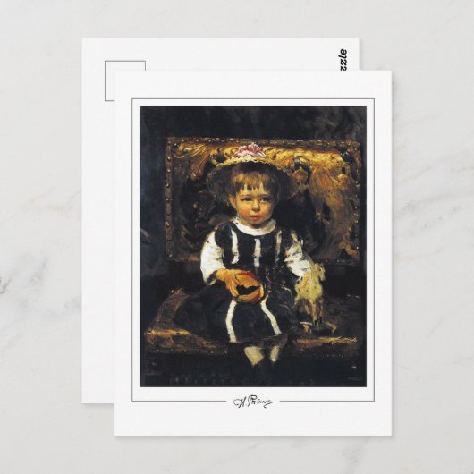 Ilya Repin #36 - Fine Art Postcard Postkarte (Vorne/Hinten)