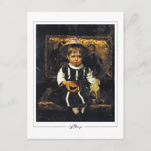 Ilya Repin #36 - Fine Art Postcard Postkarte (Vorderseite)