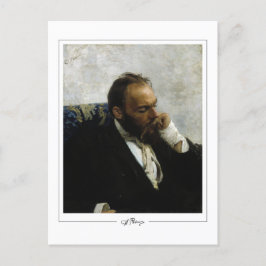 Ilya Repin #38 - Fine Art Postcard Postkarte