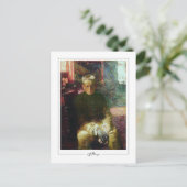 Ilya Repin #39 - Fine Art Postcard Postkarte (Stehend Vorderseite)