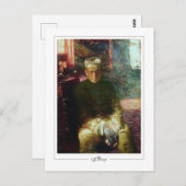 Ilya Repin #39 - Fine Art Postcard Postkarte (Vorne/Hinten)