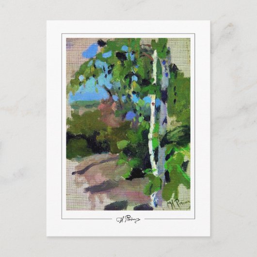 Ilya Repin #3 - Fine Art Postcard Postkarte (Vorderseite)