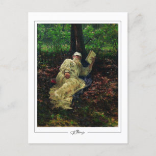 Ilya Repin #5 - Fine Art Postcard Postkarte