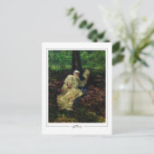 Ilya Repin #5 - Fine Art Postcard Postkarte (Stehend Vorderseite)