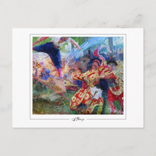 Ilya Repin #718 - Fine Art Postcard Postkarte (Vorderseite)