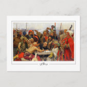 Ilya Repin #788 - Fine Art Postcard Postkarte (Vorderseite)