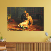 Ilya Repin - Ivan der Schreckliche und Sein Sohn I Leinwanddruck (Insitu (Wohnzimmer))