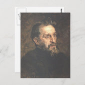 Ilya Repin - Portrait des Malers Grigory Myasoyedo Postkarte (Vorne/Hinten)