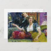 Ilya Repin - Portrait von Mitrofanowitsch Gorodets Postkarte (Vorne/Hinten)