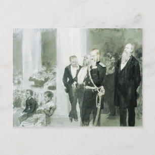 Ilya Repin-The Concert in the Assembly of Nobility Postkarte